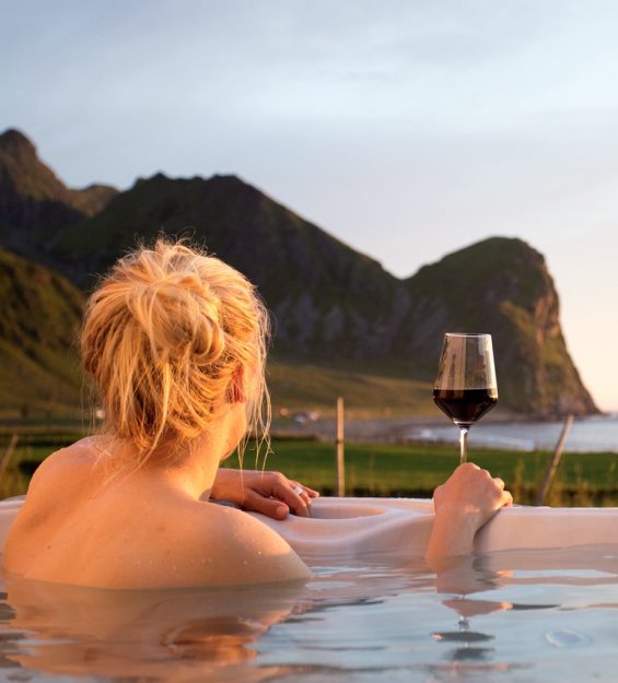 beach house hot tub Grande